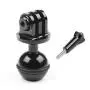 D&F CNC Mount 1-Inch Diameter Ball with 3/8 Screw Hole for GoPro Hero 7/6/5/4/HERO(2018) SJCAM Yi APEMAN Campark Sport Cam