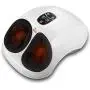 QUINEAR Shiatsu Foot Massager with Heat Compression and Deep Kneading Massage for Circulation and Pain Relief - 6 Massage Intensities 2 Kneading Speeds 2 Heating Levels (White) QUINEAR Shiatsu Foot Massager with Heat Compression and Deep Kneading Massage for Circulation and Pain Relief - 6 Massage Intensities 2 Kneading Speeds 2 Heating Levels (White)