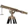 Vintage Tripod Reflecting Telescope Antique Dutch Brass Nautical Unique Eyepiece Harbour Master Stand Vintage Tripod Reflecting Telescope Antique Dutch Brass Nautical Unique Eyepiece Harbour Master Stand