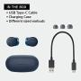 Sony WF-XB700 Extra BASS True Wireless Earbuds Headset/Headphones with mic for Phone Call Bluetooth Technology, Blue, Model: WFXB700/L
