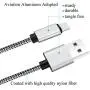 Micro USB Cable 6ft 3Pack by Ailun High Speed 2.0 USB A Male to Micro USB Sync Charging Nylon Braided Cable with 56k Ohm Pull-up Resistor for Smartphone Tablets Silver and Blackwhite Micro USB Cable 6ft 3Pack by Ailun High Speed 2.0 USB A Male to Micro USB Sync Charging Nylon Braided Cable with 56k Ohm Pull-up Resistor for Smartphone Tablets Silver and Blackwhite