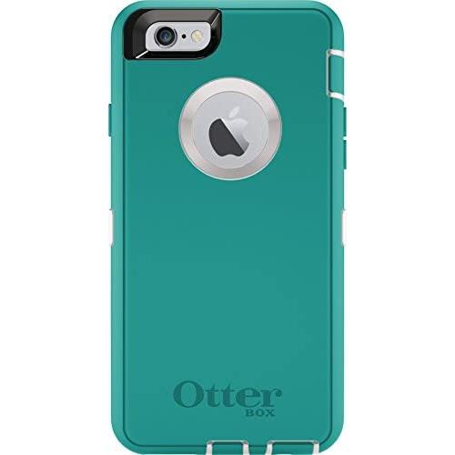 Otterbox Defender Iphone 6/6s Case - Frustration Free Packaging - Seacrest (Whisper White/Light Teal)