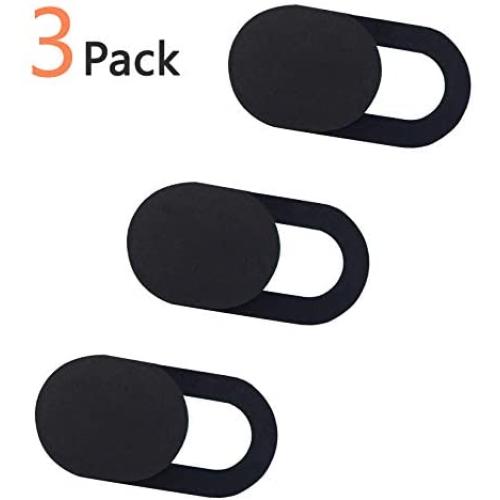 Webcam Cover Laptop Camera Covers Slide for Laptop Computer Phone Camera Privacy Covers Ultra Thin 3 Pack