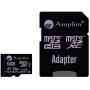 64GB Micro SD Card Plus Adapter Pack, Amplim 64 GB MicroSD SDXC Class 10 Pro U3 A1 V30 Extreme Speed 100MB/s UHS-I UHS-1 TF XC MicroSDXC Memory Card for Cell Phone, Nintendo, Galaxy, Fire, Gopro