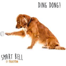 Mighty Paw Smart Bell 2.0, Dog Potty Communication Doorbell, Super-Light Press Button Doorbell