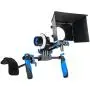 Morros DSLR Rig Movie Kit Shoulder Mount Rig with Follow Focus and Matte Box for All DSLR Cameras and Video Camcorders