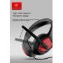 PG-R001 Profession e-Sports Gaming Headphone with Adapter for N-Switch/P4/PC/Laptop/Smartphone Chatting and Gaming,3.5mm Audio Plug,Head-Mounted Game Headphone