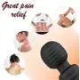 Cordless Wand Massager Handheld Back Massager with 20 Magic Vibrations 3 Speeds 12000RPM Motor, PALOQUETH Electric Deep Tissue Massager Personal Body Therapeutic Massager for Neck Leg Shoulder Cordless Wand Massager Handheld Back Massager with 20 Magic Vibrations 3 Speeds 12000RPM Motor, PALOQUETH Electric Deep Tissue Massager Personal Body Therapeutic Massager for Neck Leg Shoulder
