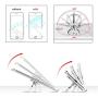 SeKunmRy-Mobile Phone Holder, Extended Phone Socket, Extended Mobile Phone Grip, Mobile Phone Rotating Handle Bracket (W Stand)