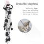 SHARLOVY Dog Squeaky Toys 5 Pack, Pet Toys Crinkle Dog Toy No Stuffing Animals Dog Plush Toy Dog Chew Toy for Large Dogs and Medium Dogs Squeeky Doggie Toys Puppy Toys Squeak
