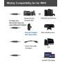 Anivia AH28 Gaming Headset Noise Isolating Over Ear Headphones with Mic, Volume Control, Bass Surround, Soft Memory Earmuffs for Xbox One PS4 PC Laptop Mac Phones Nintendo Switch Games-Black Purple