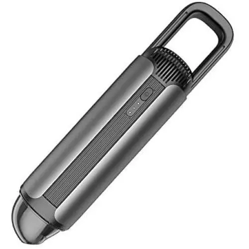 Car Vacuum Cleaner Portable Handheld Vacuum Cordless Mini Vacuum Cleaner 5200PA Powerful Suction Rechargeable for Home and Car Cleaning-Black Grey Car Vacuum Cleaner Portable Handheld Vacuum Cordless Mini Vacuum Cleaner 5200PA Powerful Suction Rechargeable for Home and Car Cleaning-Black Grey