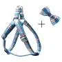 lionet paws Dog Harness with Bowtie Cotton No-Pull Adjustable Pet Harness with Metal Buckle for Small Medium Large Dogs lionet paws Dog Harness with Bowtie Cotton No-Pull Adjustable Pet Harness with Metal Buckle for Small Medium Large Dogs