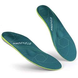 Plantar Fasciitis Arch Support Orthopedic Insoles Relieve Flat Feet Heel Pain Shock Absorption Comfortable Insoles (Men (8-8 1/2) | Women (10-10 1/2) -270MM-10.63", green01)