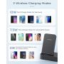 seenda Wireless Charger with 2 USB Ports, 26W 3-in-1 Multi-Device Wireless Charging Stand Station Built-in AC Adapter, for iPhone 11, 11 Pro, XS Max, XR, XS, X, 8 Plus, Galaxy S20, S10, Note10