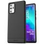 Encased Galaxy Note 20 Ultra Case (Thin Armor) Ultra Slim Flexible Grip Phone Cover (Samsung Note 20 Ultra) Black