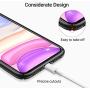 TORRAS Slim Fit iPhone 11 Case, Hard Plastic PC Ultra-Thin Phone Cover Case with Matte Finish Coating Grip Compatible with iPhone 11 (6.1 Inch), Space Black