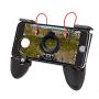 Mobile Game Controller [Upgrade Version Bundle] -Fortnite PUBG Mobile Controller with Gaming Trigger,Ergonomic Design Gaming Grip and Gaming Joysticks for Android iOS Phones