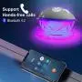 Pool Speaker with Colorful Lights, Floating Bluetooth Speaker IPX7 Waterproof,Built-in Mic,Crystal Clear Stereo Sound Speakers Bluetooth Wireless 50ft Range for Home Shower Pool Outdoor Travel (Gray) Pool Speaker with Colorful Lights, Floating Bluetooth Speaker IPX7 Waterproof,Built-in Mic,Crystal Clear Stereo Sound Speakers Bluetooth Wireless 50ft Range for Home Shower Pool Outdoor Travel (Gray)