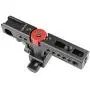 CAMVATE Aluminum Top Handle Grip for Camera Cage with Two Shoe Mount(Black) CAMVATE Aluminum Top Handle Grip for Camera Cage with Two Shoe Mount(Black)