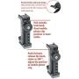 Metal Phone Tripod Mount with Cold Shoe,Woohoto 360 Rotation,Compatible with iPhone 11 Pro Tripod Mount, Osmo Pocket Holder, Sumsung Smartphone Holder Adapter, Cell Phone Clamp,Video Rig Mount