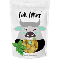 Yak Mint 4oz Functional Dog Treat - Active Mint Supports Dog Bad Breath and Upset Stomach