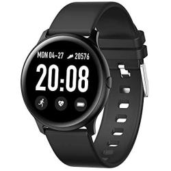 RUNDOING Smart Watch for Android Phones, 1.3 Inch Color Screen Fitness Tracker Activity Tracker, Heart Rate Monitor Fitness Watch,Compatible with iOS and Android