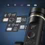 Feiyu G6 Plus 3-Axis Brushless Handheld Gimbal Stabilizer (Extension Bar Tripod Adapter) Splash-Proof 800g Payload 12 Hours Running Time for Smartphone/Action Camera Gopro/Digital Cameras