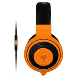 Razer Kraken Mobile Analog Music & Gaming Headset-Neon Orange