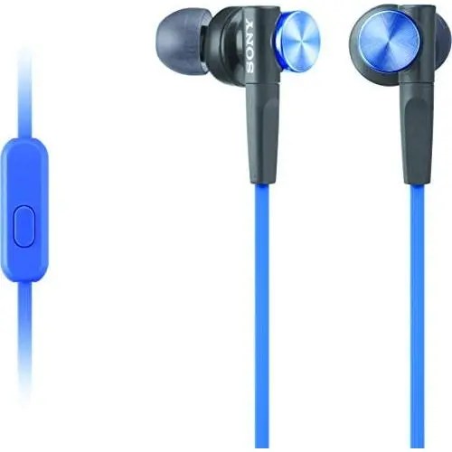 Sony MDR-XB50AP/L Extra Bass Earbud Headset Sony MDR-XB50AP/L Extra Bass Earbud Headset