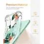 GVIEWIN iPhone 11 Case, Clear Flower Design Soft & Flexible TPU Ultra-Thin Shockproof Transparent Bumper Protective Floral Cover Case for iPhone 11 6.1 Inch 2019,Flowering/Reseda Green GVIEWIN iPhone 11 Case, Clear Flower Design Soft & Flexible TPU Ultra-Thin Shockproof Transparent Bumper Protective Floral Cover Case for iPhone 11 6.1 Inch 2019,Flowering/Reseda Green