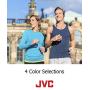 JVC HAEBR80A Sports Clip Headphones (Blue)