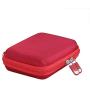 Hermitshell Hard EVA Travel Case for Anker PowerCore 13000 Portable Charger - Compact 13000mAh 2-Port Ultra Portable Phone Charger Power Bank (Red)