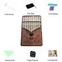 Kalimba 17 Keys Thumb Piano,Study Instruction and Tune Hammer,Portable Mbira Finger Piano Gifts for Kids and Adults Beginners (Brown) Kalimba 17 Keys Thumb Piano,Study Instruction and Tune Hammer,Portable Mbira Finger Piano Gifts for Kids and Adults Beginners (Brown)