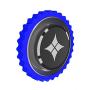 Iycorish Mobile Phone Game Joystick Phone Joypad Game Controller Phone For Android Tablet Pubg Games Blue