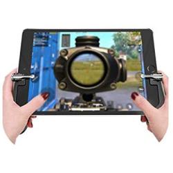 Controller Gamepad Joystick | H2 Pubg Gamepad Game Controller Tablet Metal Trigger Free Fire Shooting Grip Gamepad Joystick for Ipad iOS Android Mobile Phone