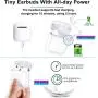 Bluetooth Earbuds, Bluetooth 5.0 Wireless Earbuds, Noise Canceling IPX5 Waterproof Sports Headset, Pop-ups Auto Pairing with Portable Charging Case for Smart Phones and Other Bluetooth Devices (White) Bluetooth Earbuds, Bluetooth 5.0 Wireless Earbuds, Noise Canceling IPX5 Waterproof Sports Headset, Pop-ups Auto Pairing with Portable Charging Case for Smart Phones and Other Bluetooth Devices (White)