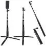 Smatree Telescoping Selfie Stick with Tripod Stand Compatible for GoPro Hero 8/7/6/5/4/3+/3/Session/GOPRO Hero (2018)/Cameras,DJI OSMO Action,Ricoh Theta S/V,Compact Cameras and Cell Phones