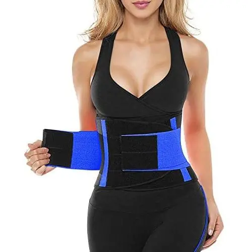 SHAPERX Women Waist Trainer Belt Waist Trimmer Slimming Belly Band Body Shaper Sports Girdles Workout Belt SHAPERX Women Waist Trainer Belt Waist Trimmer Slimming Belly Band Body Shaper Sports Girdles Workout Belt