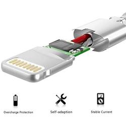 Lightning Cable iPhone Charger Cable Apple MFi Certified iphone Charger Lightning Cable 3 6 10ft 5pack iPhone 11 Pro XS XR X 8 7 6s 6 Plus MAX ipad Charging Cable Cord Fast Accessories Chargers