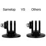 Sametop Tripod Mount Adapter Compatible with GoPro Hero 8, 7, 6, 5, 4, Session, 3+, 3, 2, 1, Hero (2018), Fusion, DJI Osmo, Sjcam, Xiaoyi Action Cameras (4 Packs)