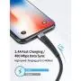 [ Apple MFi Certified ] 2Pack 10ft iPhone Charger Cable, CABEPOW Long Lightning Cable 10 Foot, High Fast iPhone Charging Cable with Metal Connector for iPhone 11/11Pro/11Max/XS/XR/XS Max/8/7/6/5S/SE
