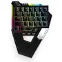 Flydigi Scorpion One-Handed Bluetooth RGB Mechanical Keyboard for PUBG CODM Android USB Wired for PC Not Support iOS 13.4 and Above
