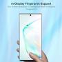 QITAYO Designed for Samsung Galaxy note 10 plus (6.8 inch) Screen Protector (3 Pack) and Camera Lens Tempered Glass Protector (1 Pack), No-Bubble, Anti-Scratch, Case Friendly