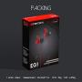 FANTECH EG1 in-Ear Gaming Earplugs - Black/Red