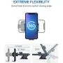 andobil Car Phone Mount Easy Clamp, Ultimate Hands-Free Phone Holder for Car Dashboard Air Vent Windshield, Super Suction Compatible with iPhone 11/11 Pro/8 Plus/8/SE/X/XR/XS/7 Samsung S20/S10/Note 20 andobil Car Phone Mount Easy Clamp, Ultimate Hands-Free Phone Holder for Car Dashboard Air Vent Windshield, Super Suction Compatible with iPhone 11/11 Pro/8 Plus/8/SE/X/XR/XS/7 Samsung S20/S10/Note 20