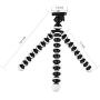 Phone Tripod, Portable Cell Phone Tripod Adjustable Tripod Stand Holder with Wireless Remote, Flexible Tripod Stand Compatible for iPhone Android Phone Compact Digital Camera Sports Camera