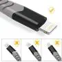 Haribol MFi Certified iPhone Charger Cable, 4Pack 3FT 6FT Nylon Braided Fast Charging Cable for iPhone 11, 11 Pro,11 Pro Max, Xs, Max, XR, X,8 Plus,8,7 Plus,7,6 Plus,6,6S Plus,6s,5,iPad and More(Grey) Haribol MFi Certified iPhone Charger Cable, 4Pack 3FT 6FT Nylon Braided Fast Charging Cable for iPhone 11, 11 Pro,11 Pro Max, Xs, Max, XR, X,8 Plus,8,7 Plus,7,6 Plus,6,6S Plus,6s,5,iPad and More(Grey)