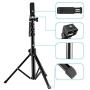 Selfie Stick Tripod, Ruittos 54” Extendable Phone Tripod Ring Light Stand Portable Heavy Duty, with Bluetooth Wireless Remote and Go Pro Adapter Compatible with iPhone 11 X Xs Andrion Phone (E5)