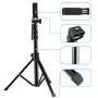 Selfie Stick Tripod, Ruittos 54” Extendable Phone Tripod Ring Light Stand Portable Heavy Duty, with Bluetooth Wireless Remote and Go Pro Adapter Compatible with iPhone 11 X Xs Andrion Phone (E5)
